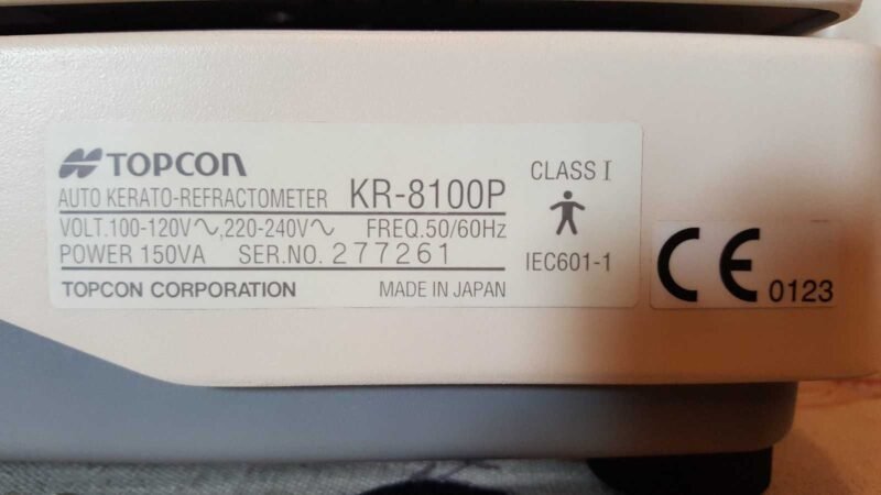 Topcon KR-8100 P