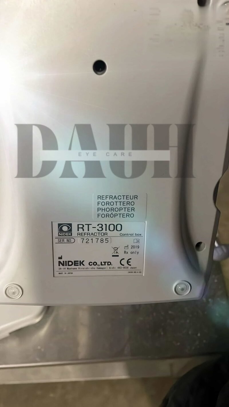 NIDEK RT-3100 Intelligent Refractor Automated Phoroptor - Image 10